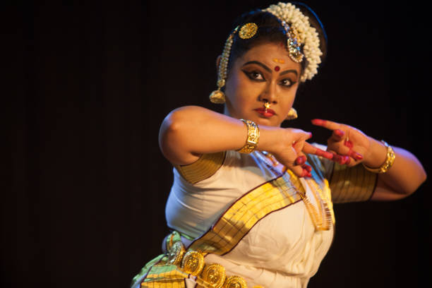 istock Mohiniattam pose photoshoot 1641251146