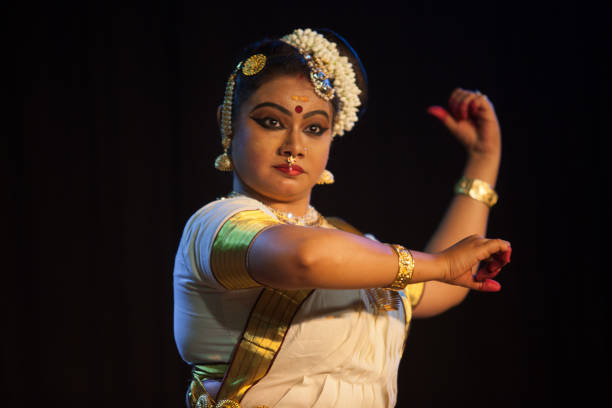 istock Mohiniattam pose photoshoot 1641251157