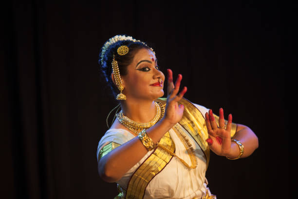istock Mohiniattam pose photoshoot 1641251267