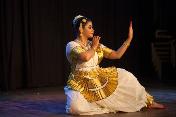 istock Mohiniattam pose photoshoot 1641251684
