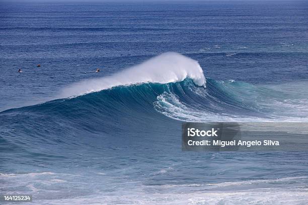North Beach Stock Photo - Download Image Now - Nazare, Wave - Water, Awe