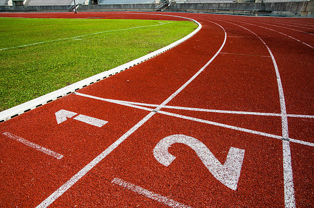 istock Race track in arena 164125523