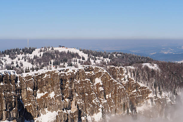 Metabief ski resort and mountain