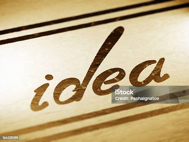 Idea Stock Photo - Download Image Now - Horizontal, Ideas, Image Focus Technique