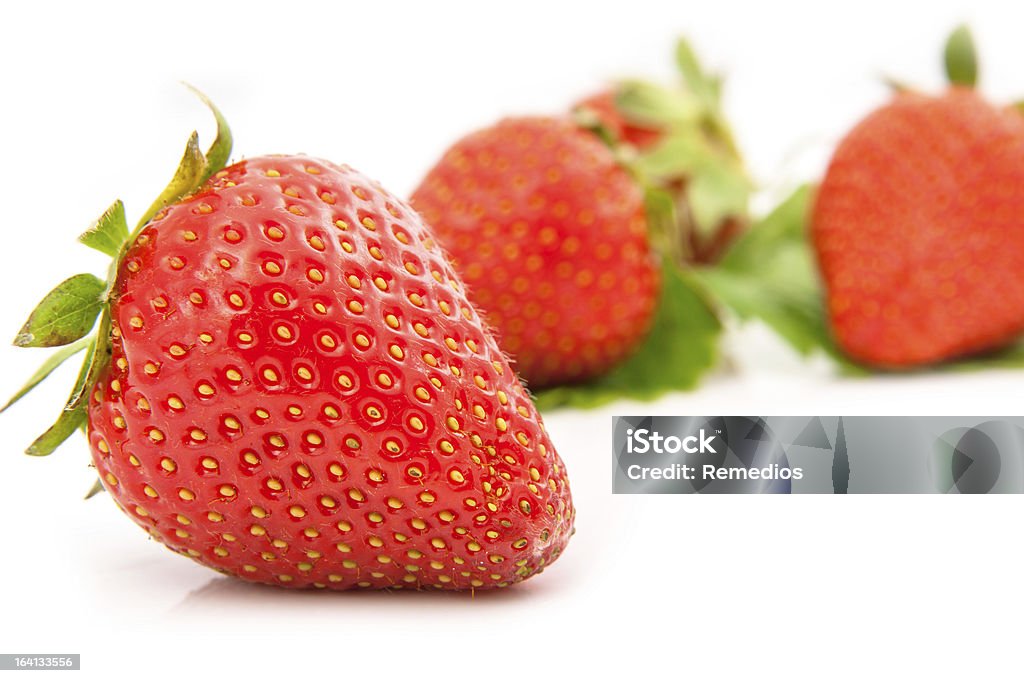 Strawberries berry Strawberries berry isolated on white background Cut Out Stock Photo
