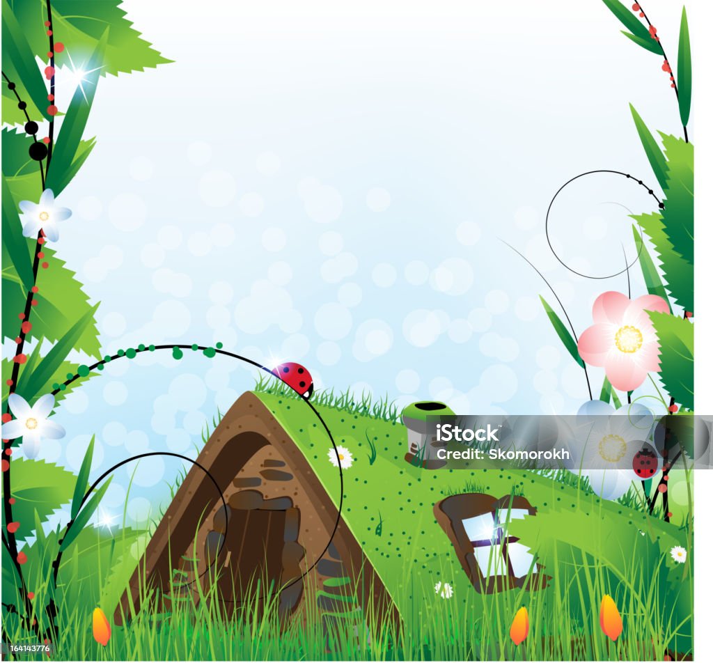 Fairy house - Grafika wektorowa royalty-free (Bez ludzi)