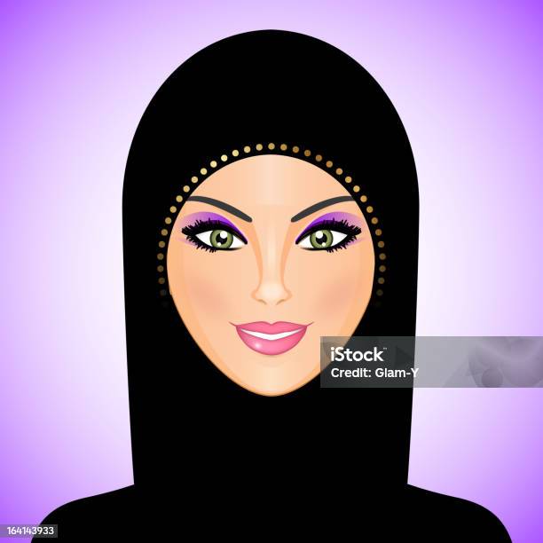 Arab Woman Stock Illustration - Download Image Now - Adult, Arabic Style, Asian and Indian Ethnicities