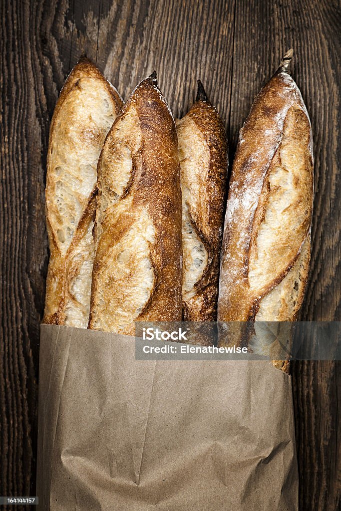 Baguette-Brot - Lizenzfrei Brotsorte Stock-Foto