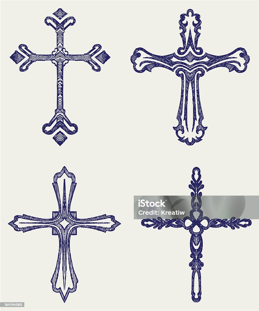 Kreuz-design - Lizenzfrei Kreuz - Form Vektorgrafik