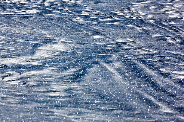 istock Tracks in the Snow Background 164147086