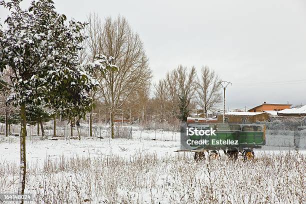 Nívea Paisaje De Invierno Foto de stock y más banco de imágenes de Aire libre - Aire libre, Aldea, Blanco - Color