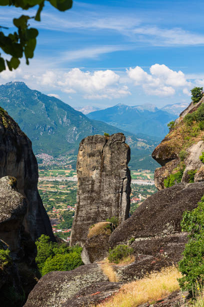 istock Rocky mountains of Meteora, Greece 1641496108