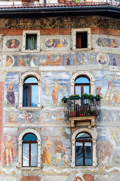 istock Cathedral  square of Trento, house 164152018
