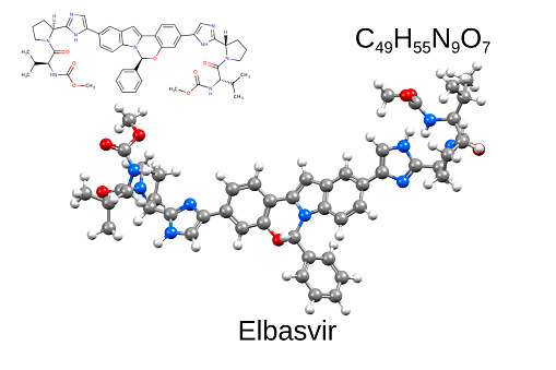 Elbasvir is a drug approved by the FDA for the treatment of hepatitis C.