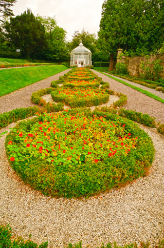Formal Garden Near Waterford, Ireland