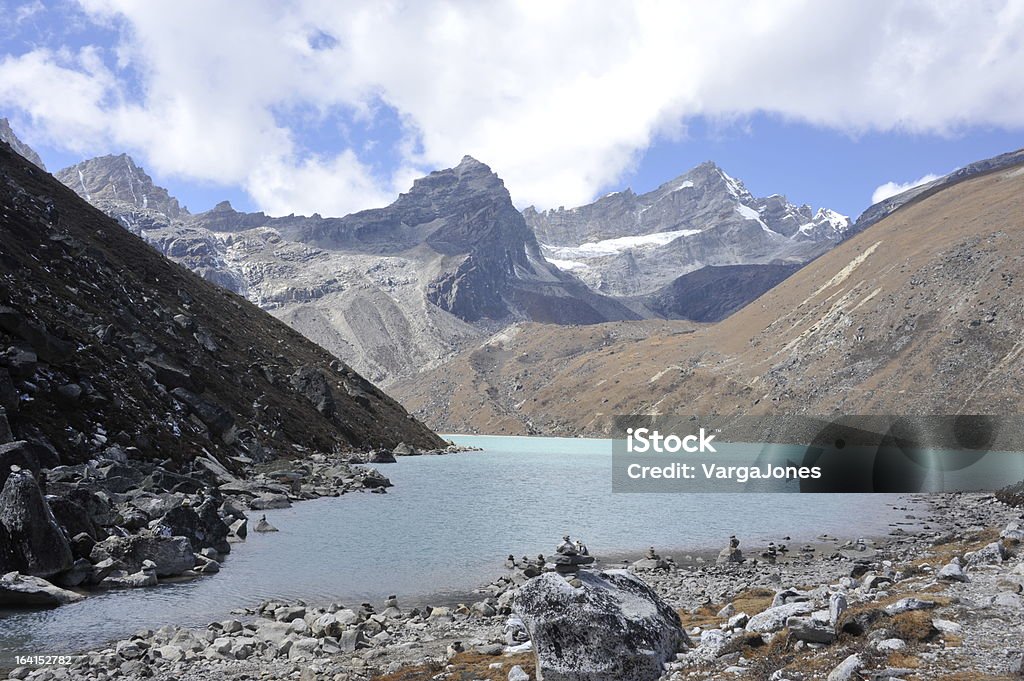 Lago Gokyo - Foto de stock de Beleza natural - Natureza royalty-free