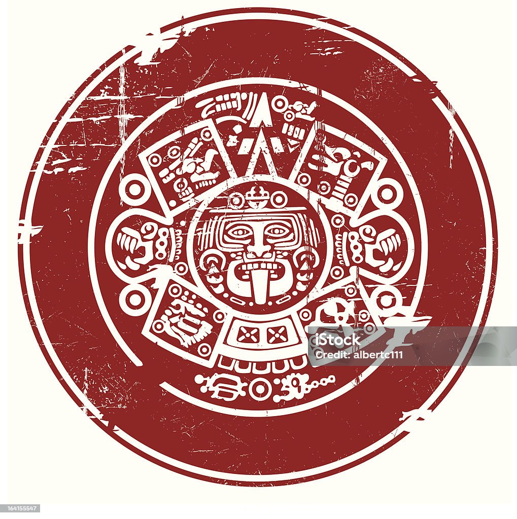 Esto es para thepeopleofthesun - arte vectorial de Azteca libre de derechos