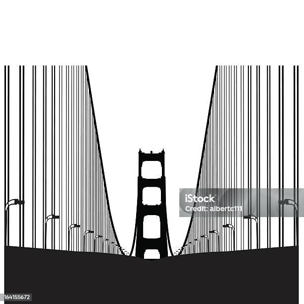 중인 Sf 골든 게이트 브리지에 대한 스톡 벡터 아트 및 기타 이미지 - 골든 게이트 브리지, 마린 카운티, 벡터