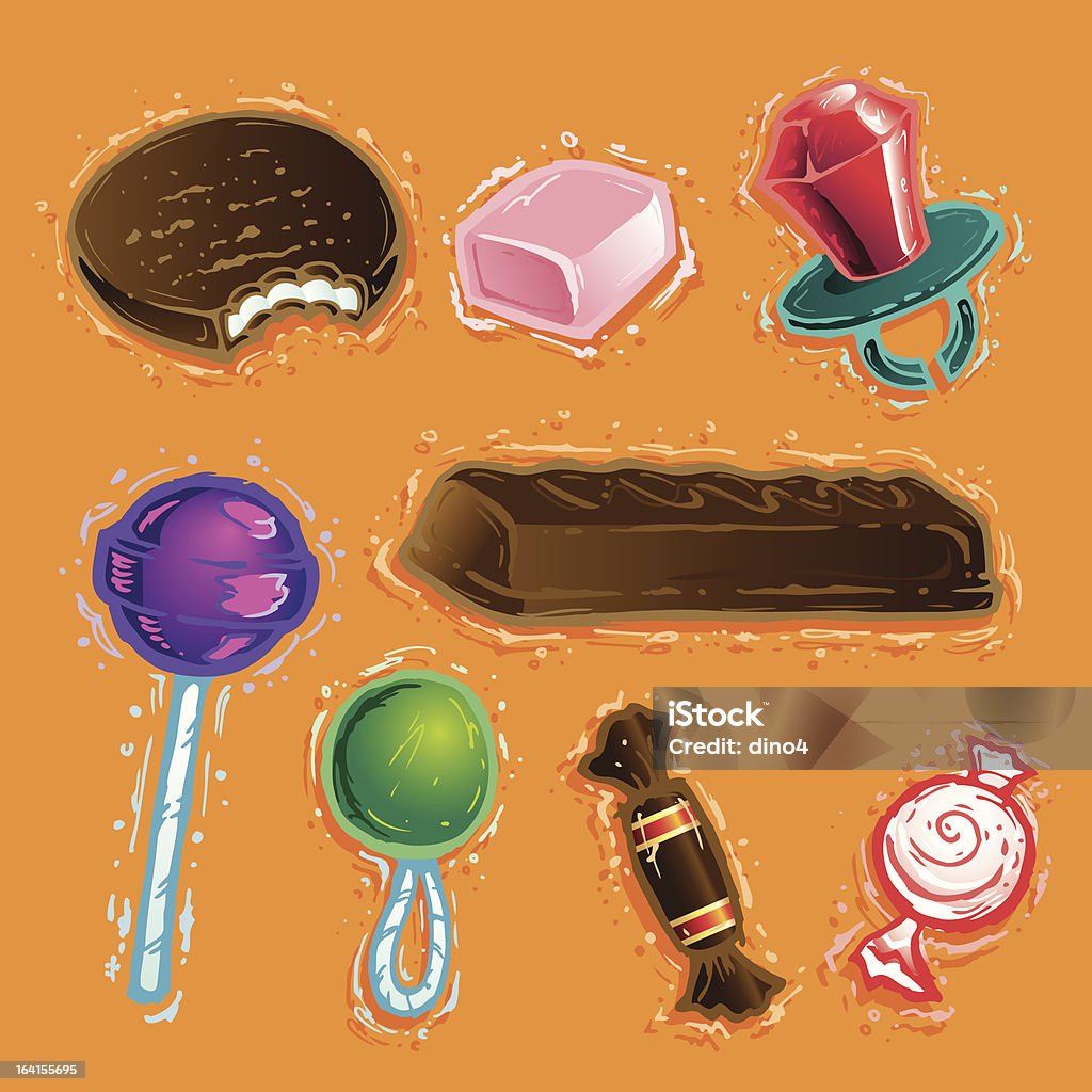 Candylicious - clipart vectoriel de Chewing-gum libre de droits