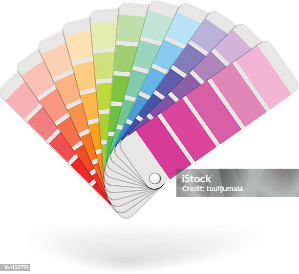 Цвет Образца — стоковая векторная графика и другие изображения на тему Таблица цветов - Таблица цветов, Белый фон, Векторная графика