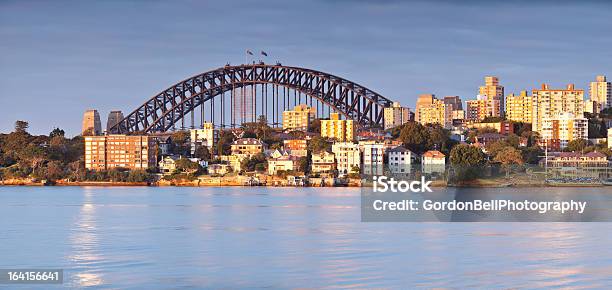 Foto de Panorama Do Porto De Sydney e mais fotos de stock de Austrália - Austrália, Capitais internacionais, Distrito financeiro