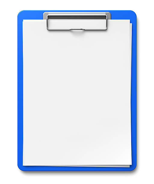 istock Clipboard with blank sheets of paper 164156811