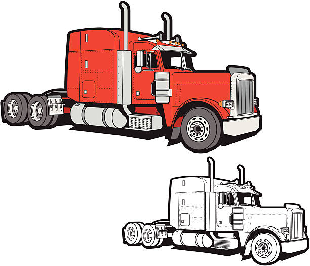 950+ Truck Driver Big Rig Stock Illustrations, Royalty-Free Vector