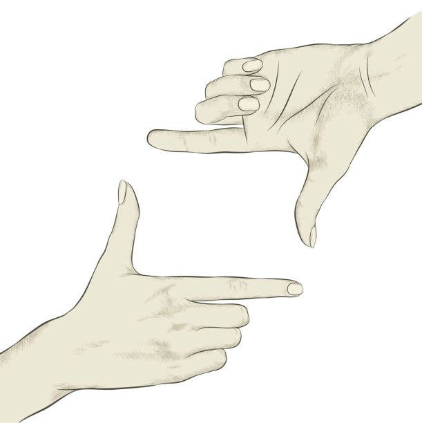 Frame Finger Reference 410+ Finger Frame Stock Illustrations, Royalty-Free Vector Graphics ...