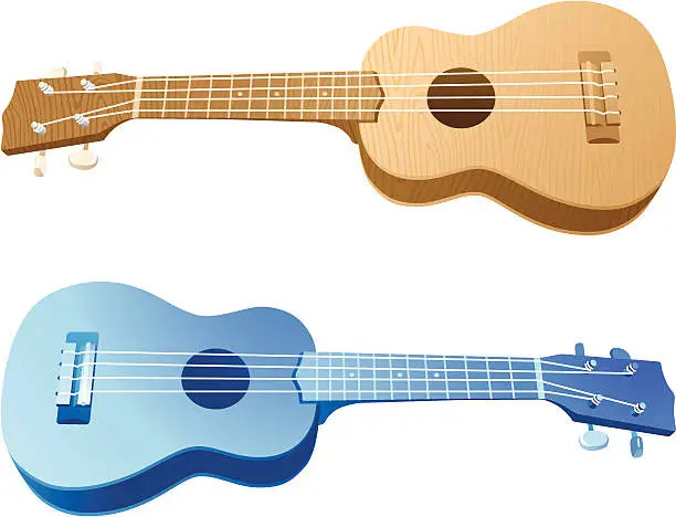 Vector illustration of Ukulele