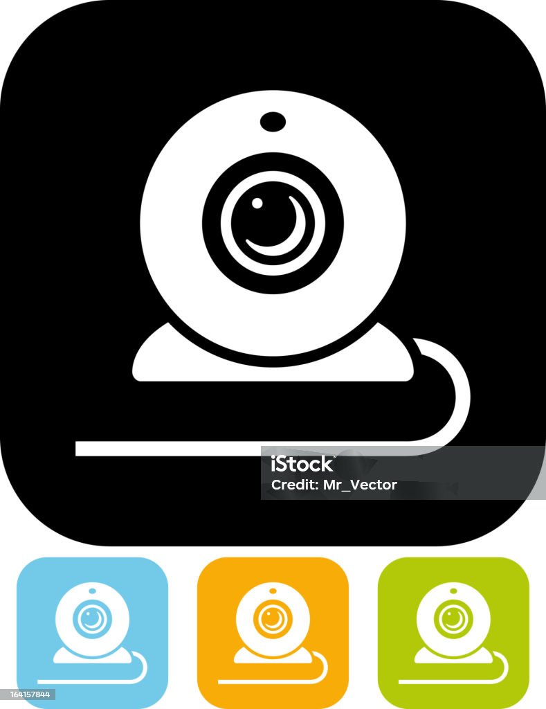 webcam デバイスのアイコンベクトル - アイコンのロイヤリティフリーベクトルアート