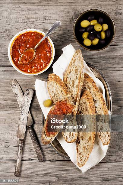 Bruschetta Stock Photo - Download Image Now - Appetizer, Bread, Bruschetta