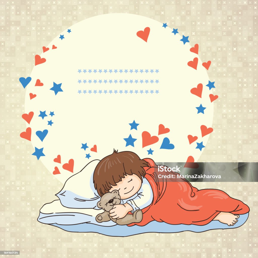 Chambre de bébé - clipart vectoriel de 12-23 mois libre de droits