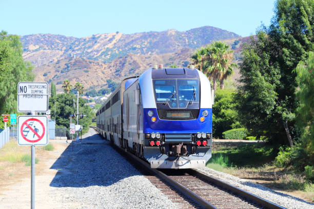 istock train Pacific Surfliner Train, Simi Valley Station 1641626189