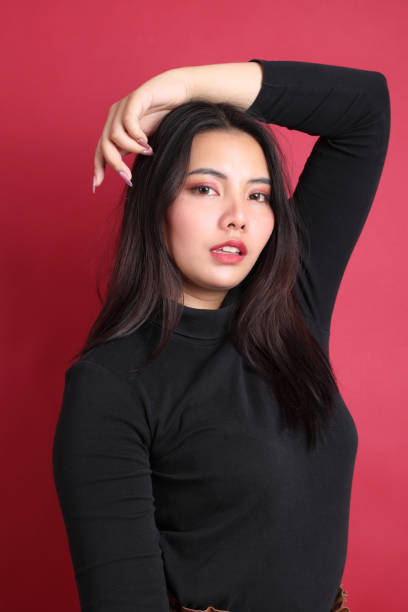 istock Woman in Red 1641638919