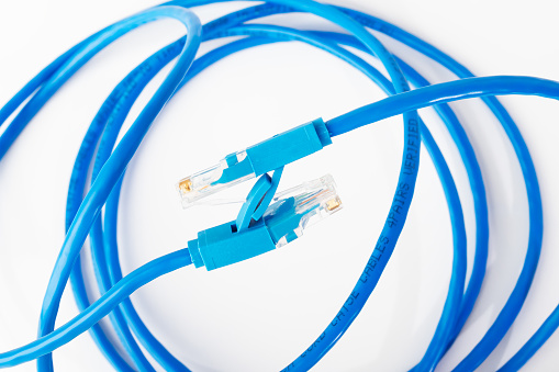 Fast Network Connector Ethernet Cable Fast Network Connection Data Exchange Online ...