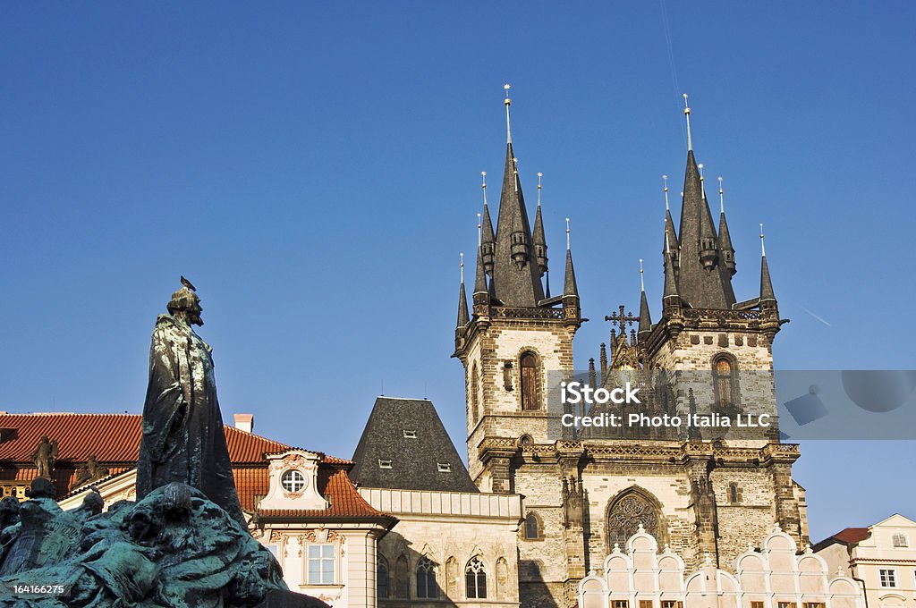 Old Town Square buildings at Old Town Square in Prague, Czech Republic Architecture Stock Photo