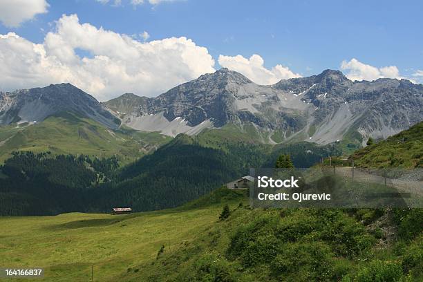 Arosa Area In Svizzera - Fotografie stock e altre immagini di Alpi - Alpi, Alpi svizzere, Ambientazione esterna