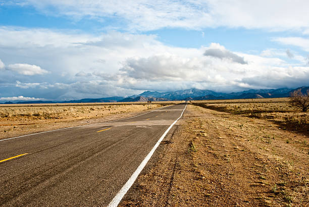 istock Long road in Desert Storm 164168608