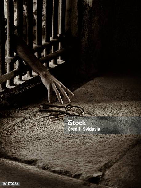Prigioniero - Fotografie stock e altre immagini di Chiave - Chiave, Prigioniero, Composizione verticale