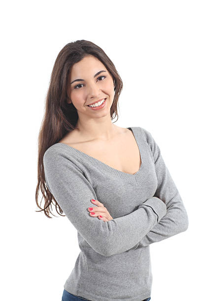 istock Beautiful woman smiling 164170494