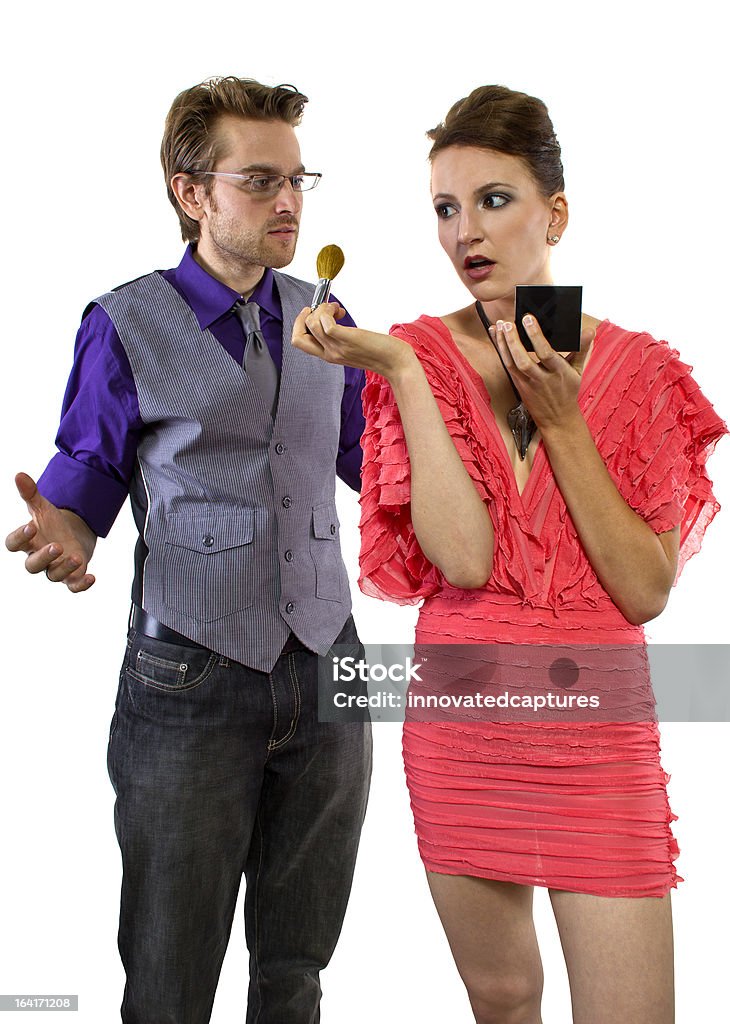 Infastidito ragazzo e ragazza ottenere gli Impatient - Foto stock royalty-free di Adulto