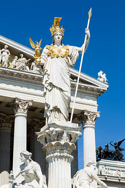 istock Statues of Apollo in Vienna 164173349