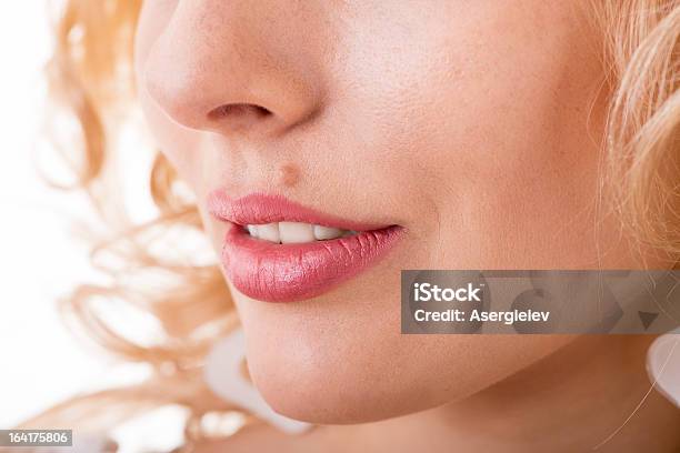 Face With A Mole Stock Photo - Download Image Now - Mole - Skin, Human Face, 20-24 Years