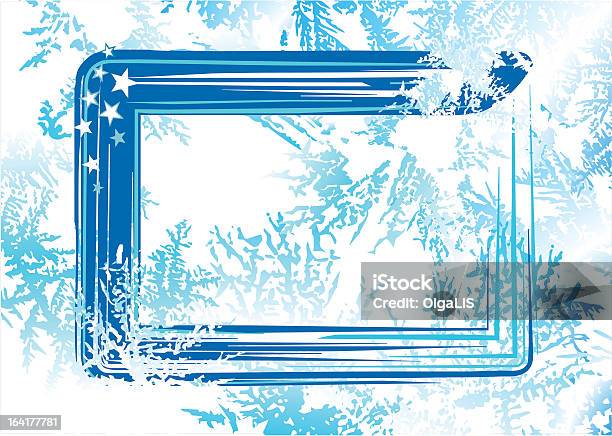 Natural Hoarfrost Grunge Background Stock Illustration - Download Image Now - Abstract, Art, Art And Craft