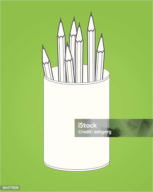 Bleistiftbox Office Suite Stock Vektor Art und mehr Bilder von Abschicken - Abschicken, Ausrüstung und Geräte, Bildung