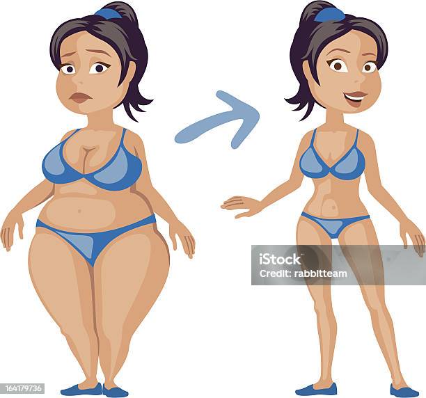 Fitness Menina - Arte vetorial de stock e mais imagens de Adulto - Adulto, Atividade Recreativa, Beleza