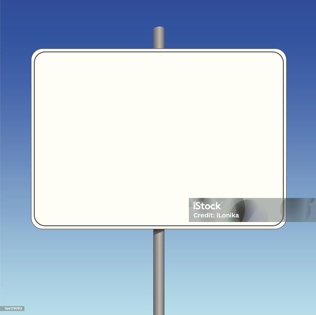 Empty Area. Sign Empty Sign Stock Illustration - Download Image Now - Backgrounds ...