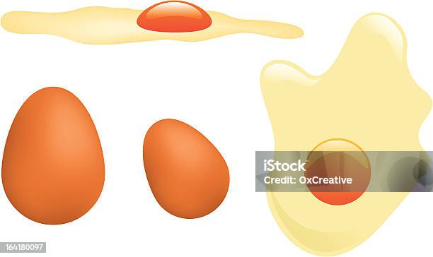 Œufs À Coquille Et Frites Des Œuvres Dartillustration Vecteurs libres de droits et plus d'images vectorielles de Oeuf - Étape de fécondation animale