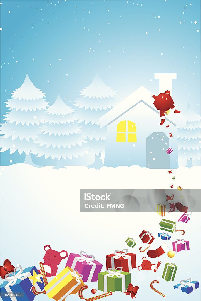 merry christmas "ho ho ho, merry christmas" Christmas Present stock vector