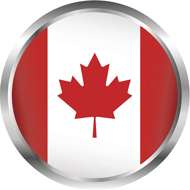 Canada flag vector art illustration